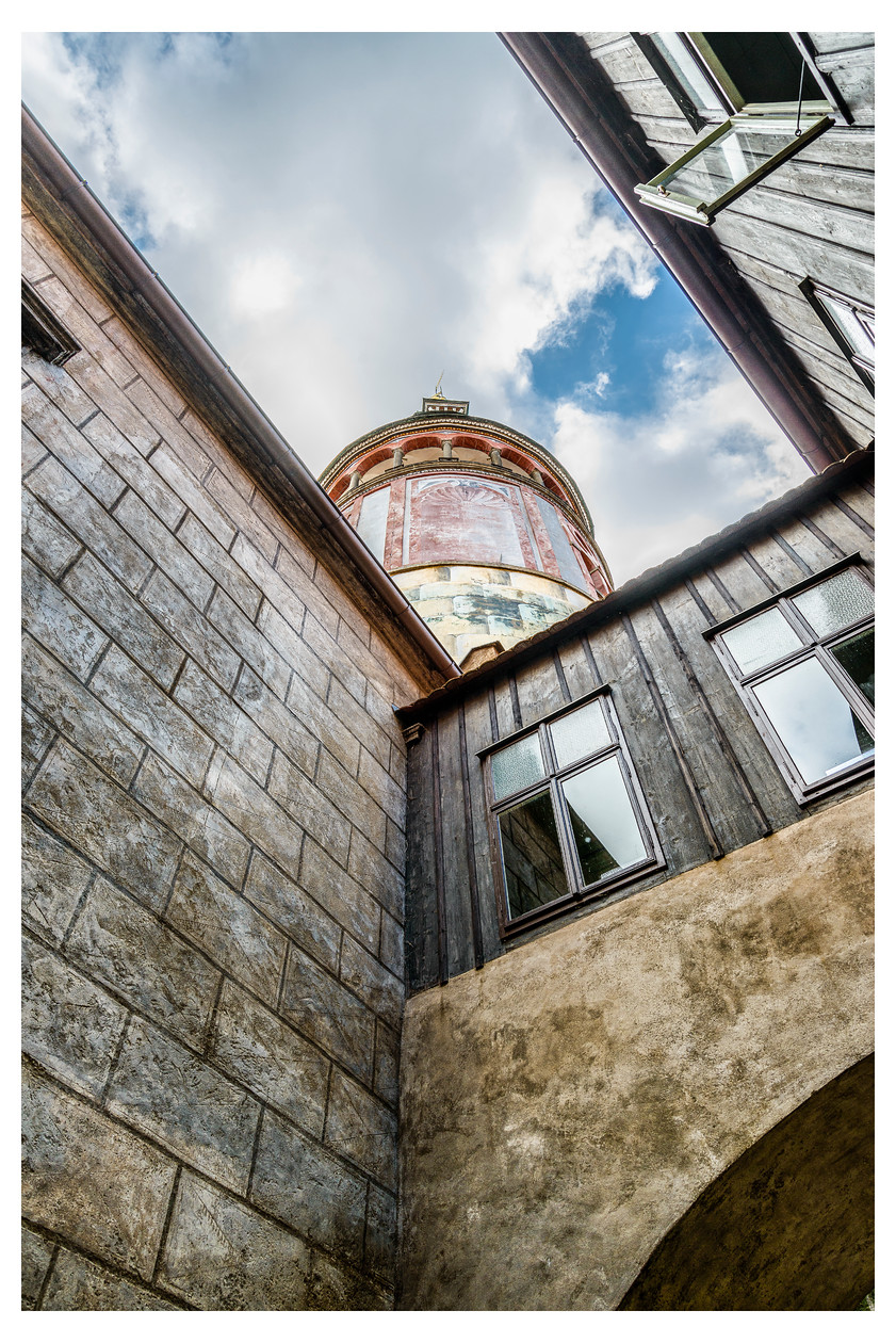 Painted Tower - Czech Republic 
 Keywords: Ewan Mathers, Fine Art, Fine Art Images, Fine Art Photographer, Fine Art Photography, https://ewanmathers.com, Photographer, Photography, Prints, Scotland, Europe, Still Image