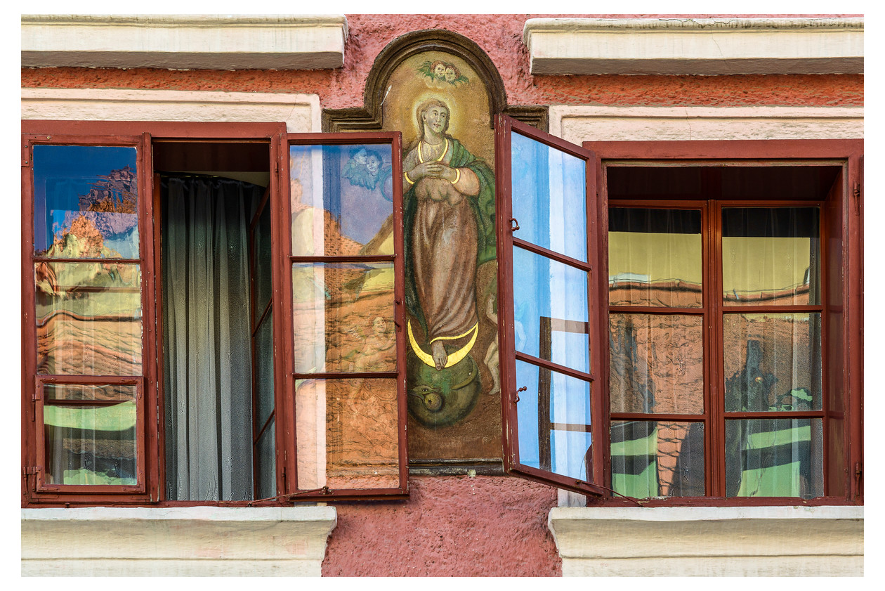 Window Reflections - Czech Republic 
 Keywords: Ewan Mathers, Fine Art, Fine Art Images, Fine Art Photographer, Fine Art Photography, https://ewanmathers.com, Photographer, Photography, Prints, Scotland, Europe, Still Image